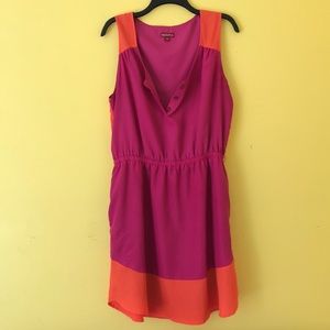 Color block dress